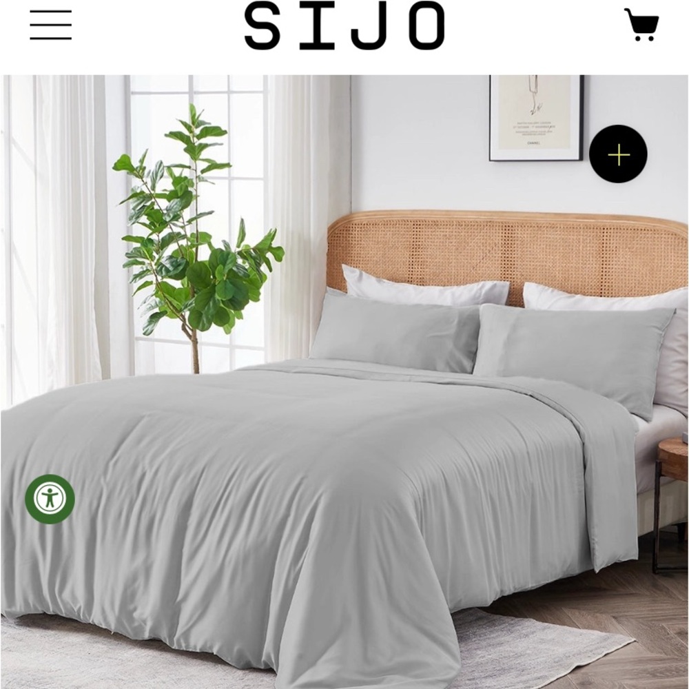 Duvet Cover in the color: Dove